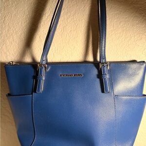 Michael Kors Royal Blue Tote Bag
